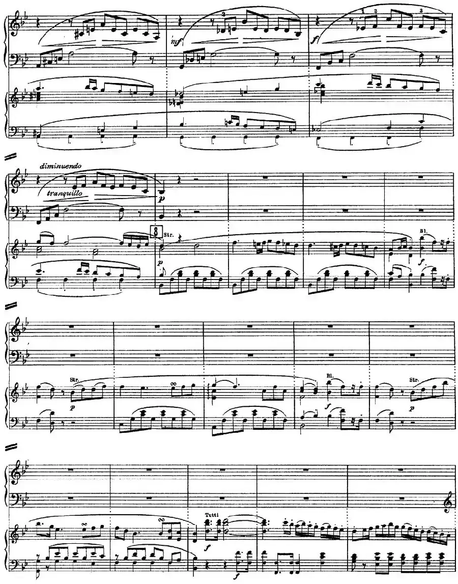 二十八部钢琴协奏曲 No.27(P1-15)