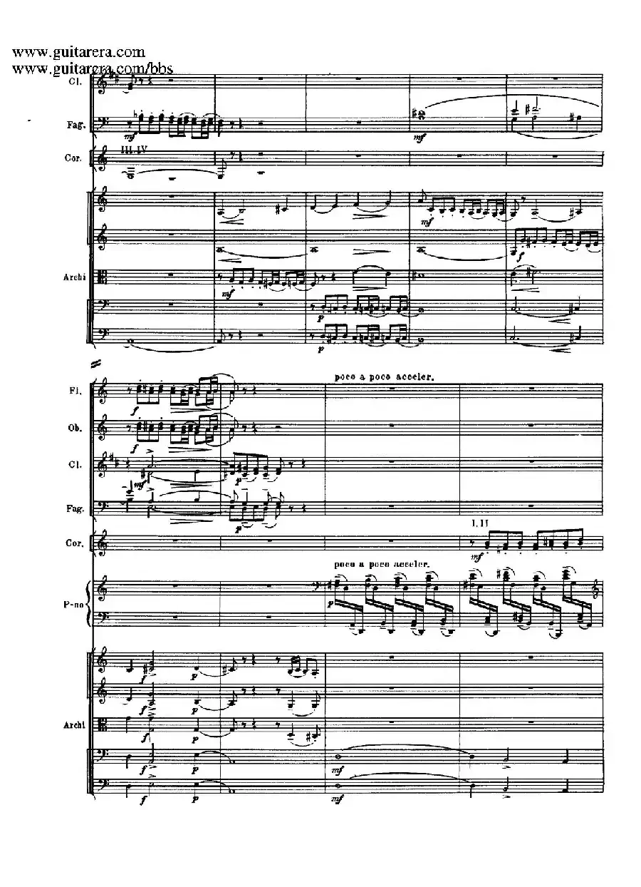 c小调第二钢琴协奏曲 Op.18(第三乐章总谱P13——24)