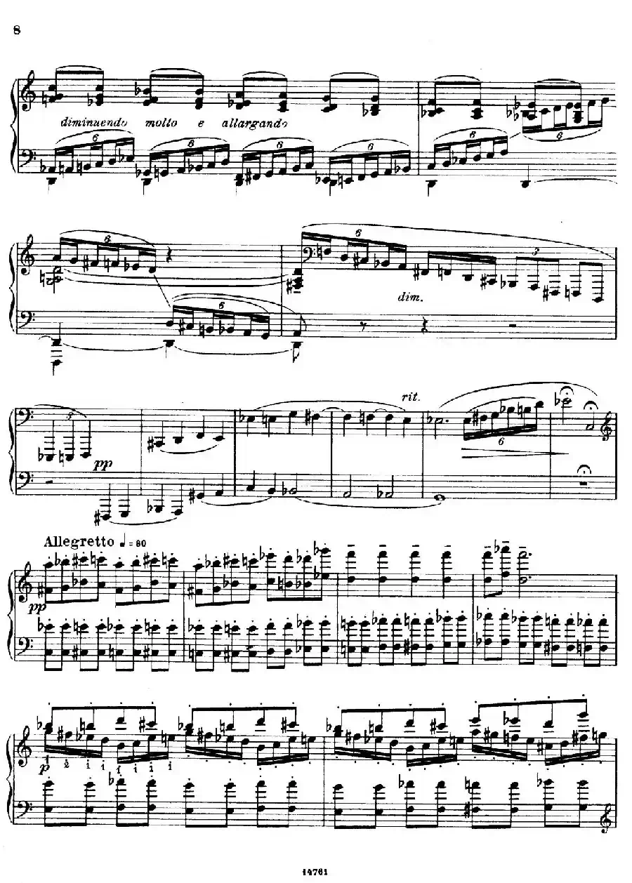 Toccata No.2 Op.20(第二托卡塔)