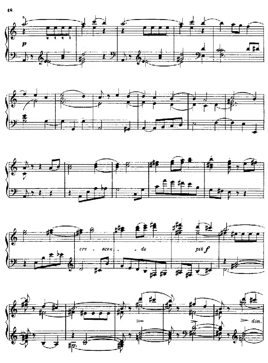 Petite Sonate Dans La Forme Classique Op.9(古典小奏鸣曲)
