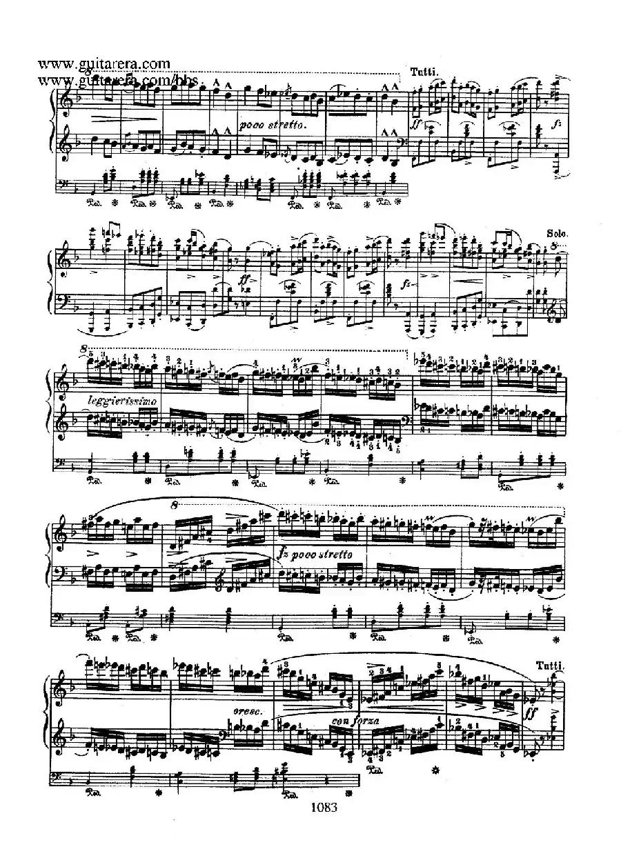 Krakowiak Grand Rondo de Concert Op.14 (克拉科维克音乐会用大回旋曲·钢琴独奏版)
