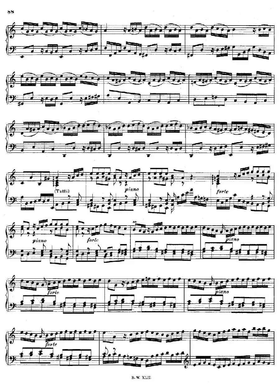 16 Concertos BWV 972-987(十六首为独奏古钢琴而作的协奏曲)(P21——30)
