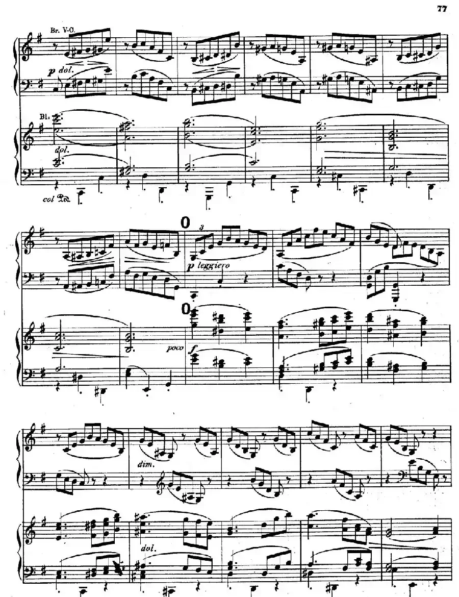Symphony No.4 in e Minor Op.98(e小调第四交响曲·双钢琴)