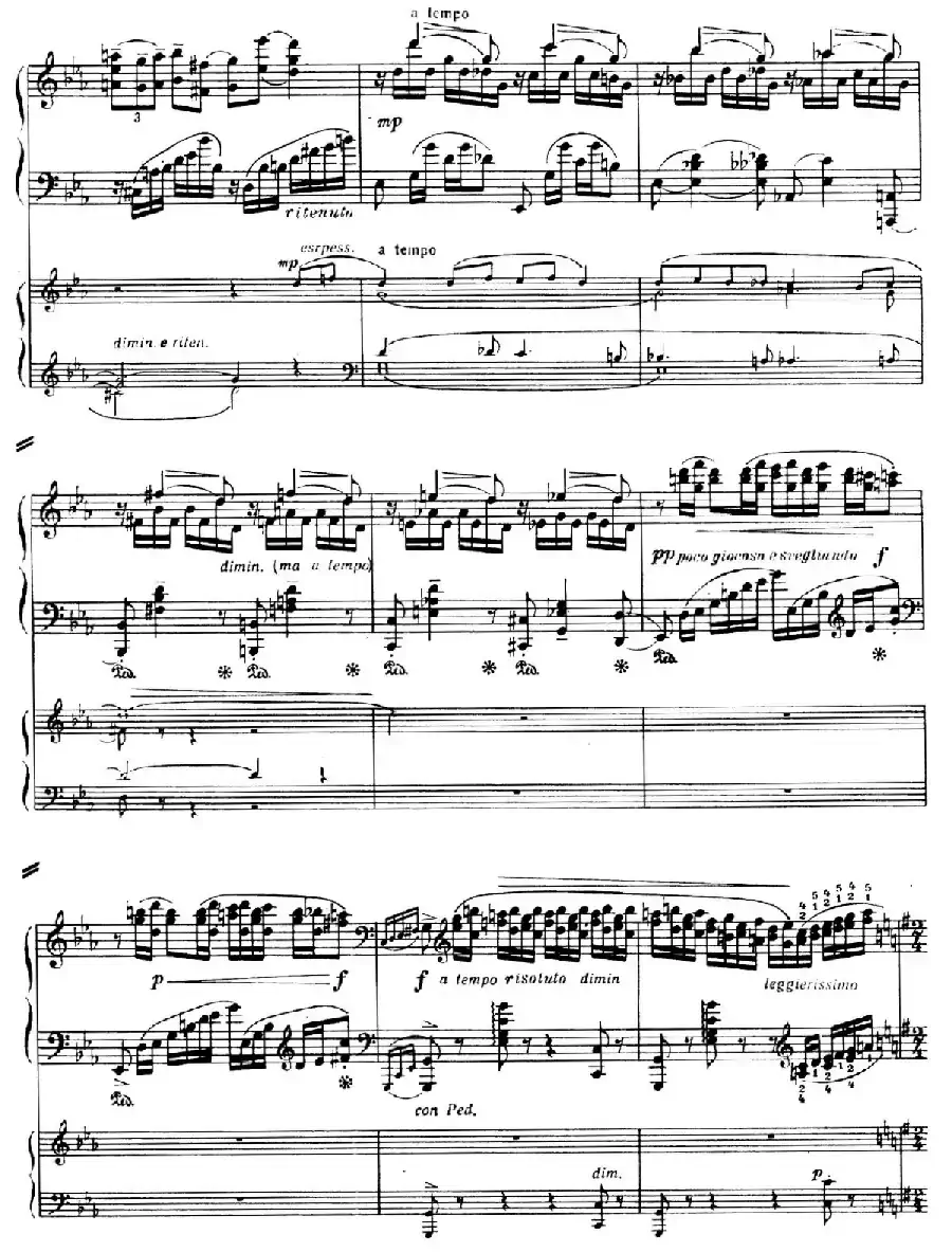 Piano Concerto No.2 in c Minor Op.50(c小调第二钢琴协奏曲·Ⅰ·双钢琴)