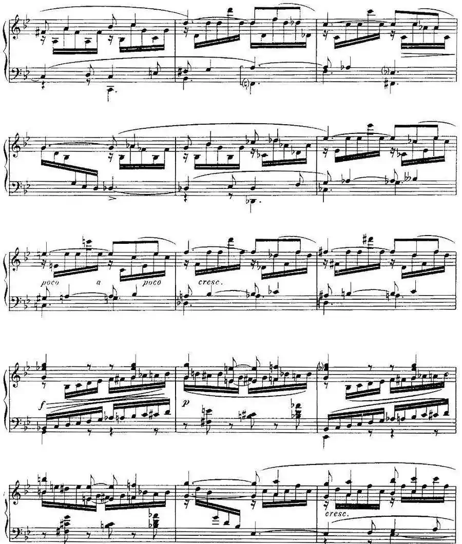 福雷13首船歌:Barcarolle No·11 in G min, Op·105