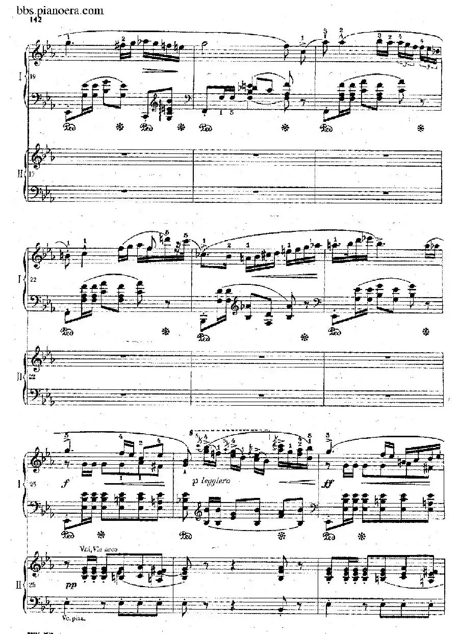 Grande Polonaise Brilliante Preceded by an Andante Spianato Op.22(平静的行板与华丽的波兰舞曲·双钢琴版)
