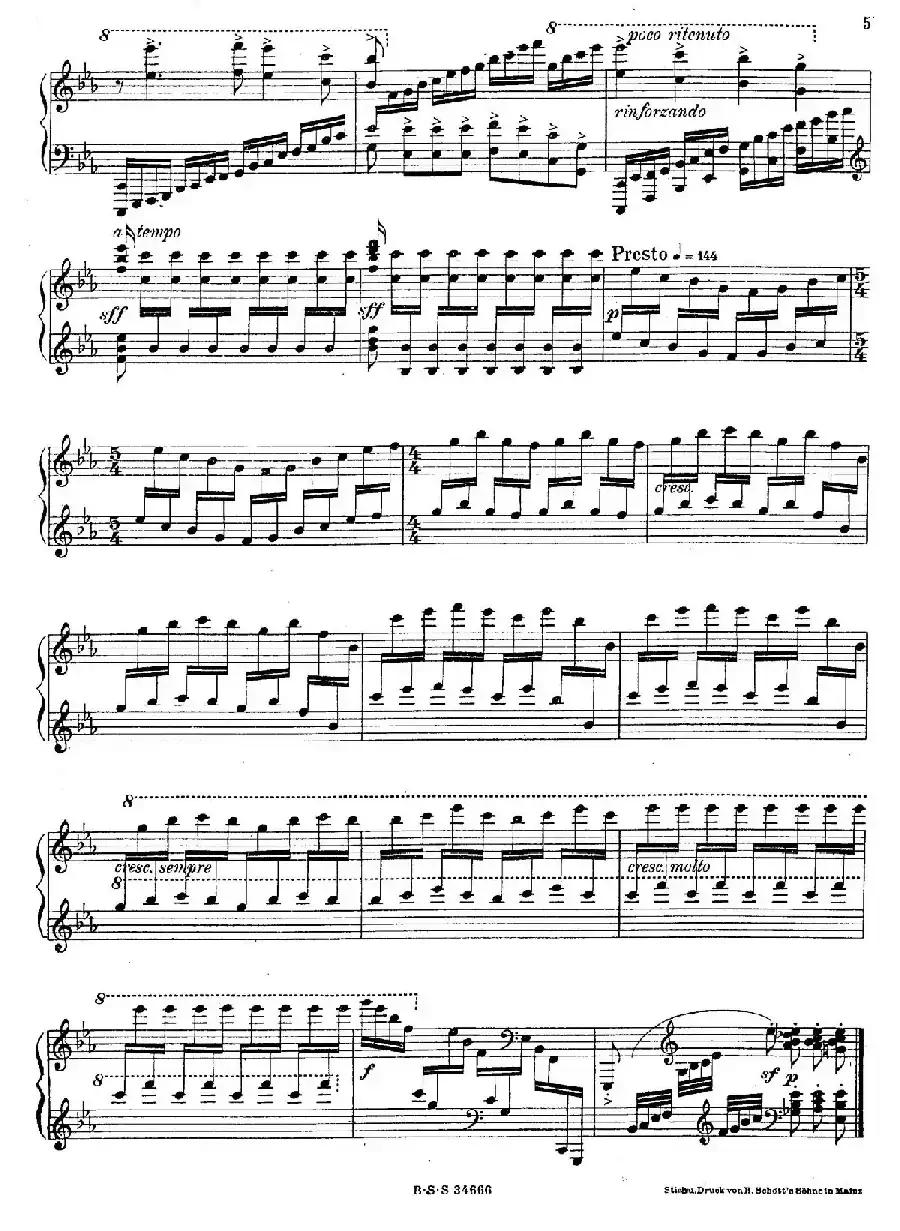 Five Concert Etudes