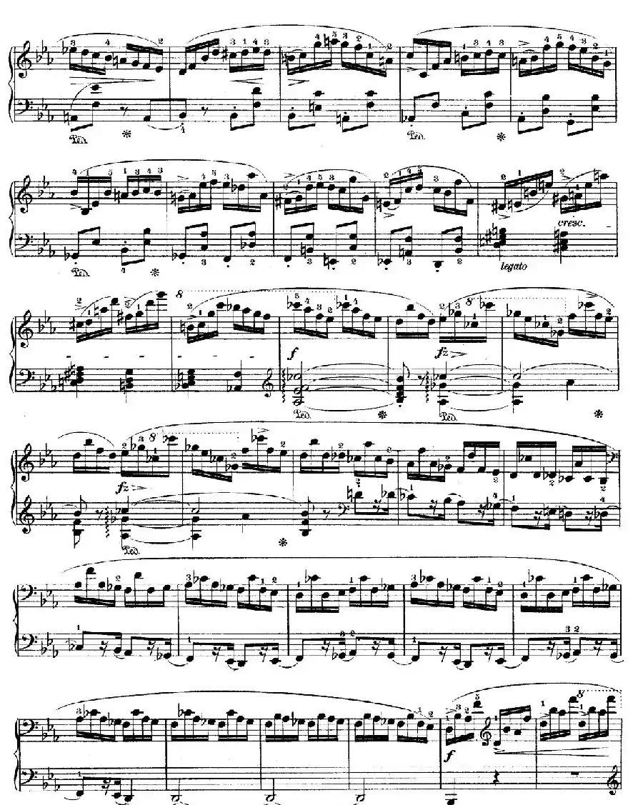 Rondo in E flat Major Op.16(降E大调回旋曲)