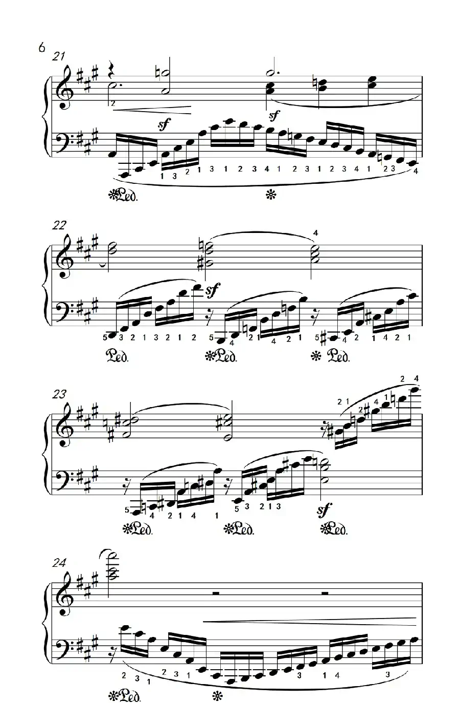 第九级2.练习曲 No.7(中央音乐学院 钢琴(业余)考级教程 7-9级)