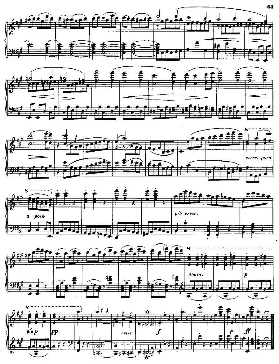 String Quartet No.15 in a Minor Op.132(a小调第十五弦乐四重奏·钢琴独奏版)