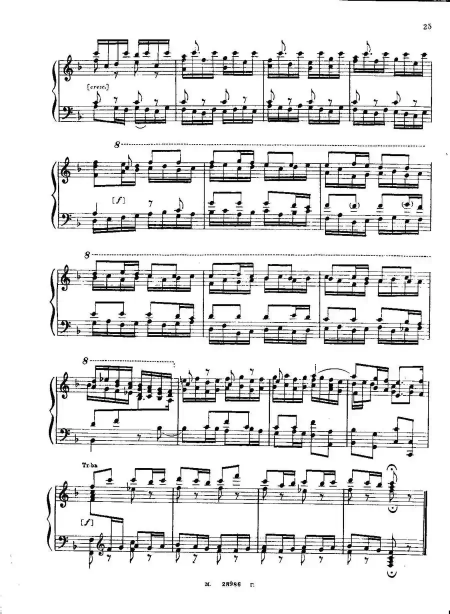 Brenburg Concerto No·2 in F Maj BWV·1047(F大调第二勃兰登堡协奏曲·Ⅲ)