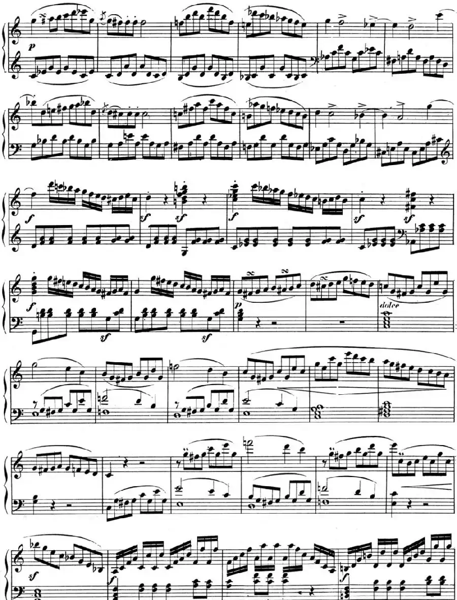 贝多芬钢琴奏鸣曲03 C大调 Op.2 No.3 C major