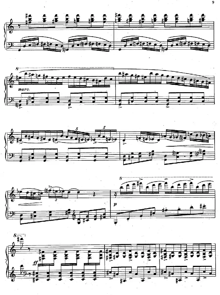 Sabre Dance(马刀舞曲)(索兰改编钢琴独奏版)