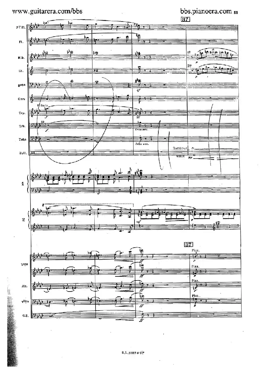 Concerto for 2 Pianos in d Minor(d小调双钢琴协奏曲·总谱)