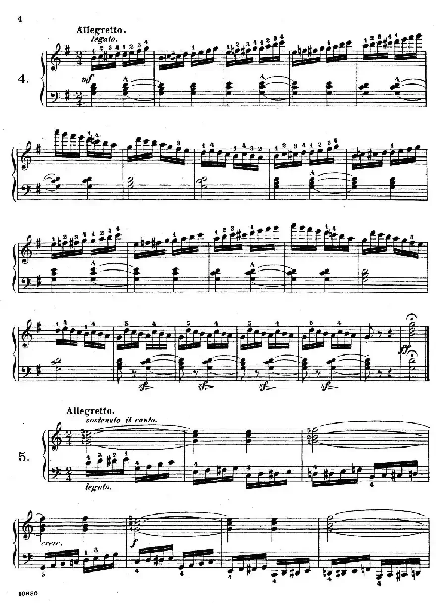 Etudes Enfantines Op.37(儿童钢琴练习曲 第1——6首)