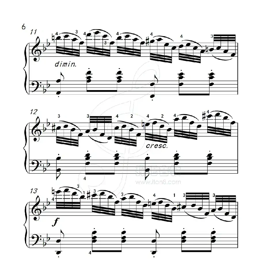 练习曲 21(克拉莫钢琴练习曲60首)