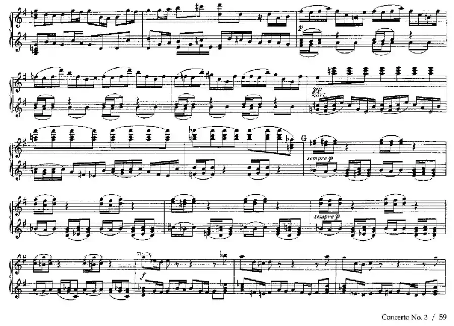 Brandenburg Concerto No.3 in G Major BWV.1048(G大调第三勃兰登堡协奏曲·四手联弹版)