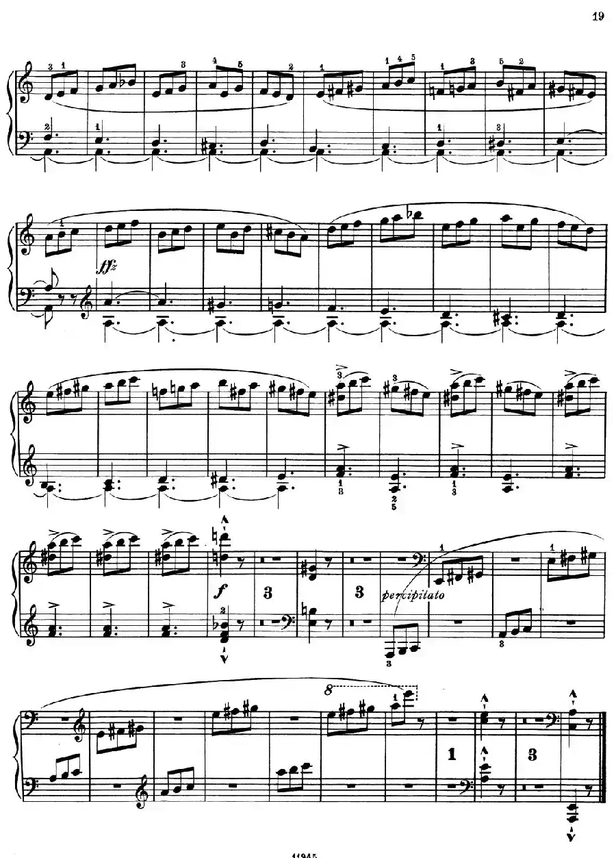 a小调第一组曲 Op.69(5、FUGA)