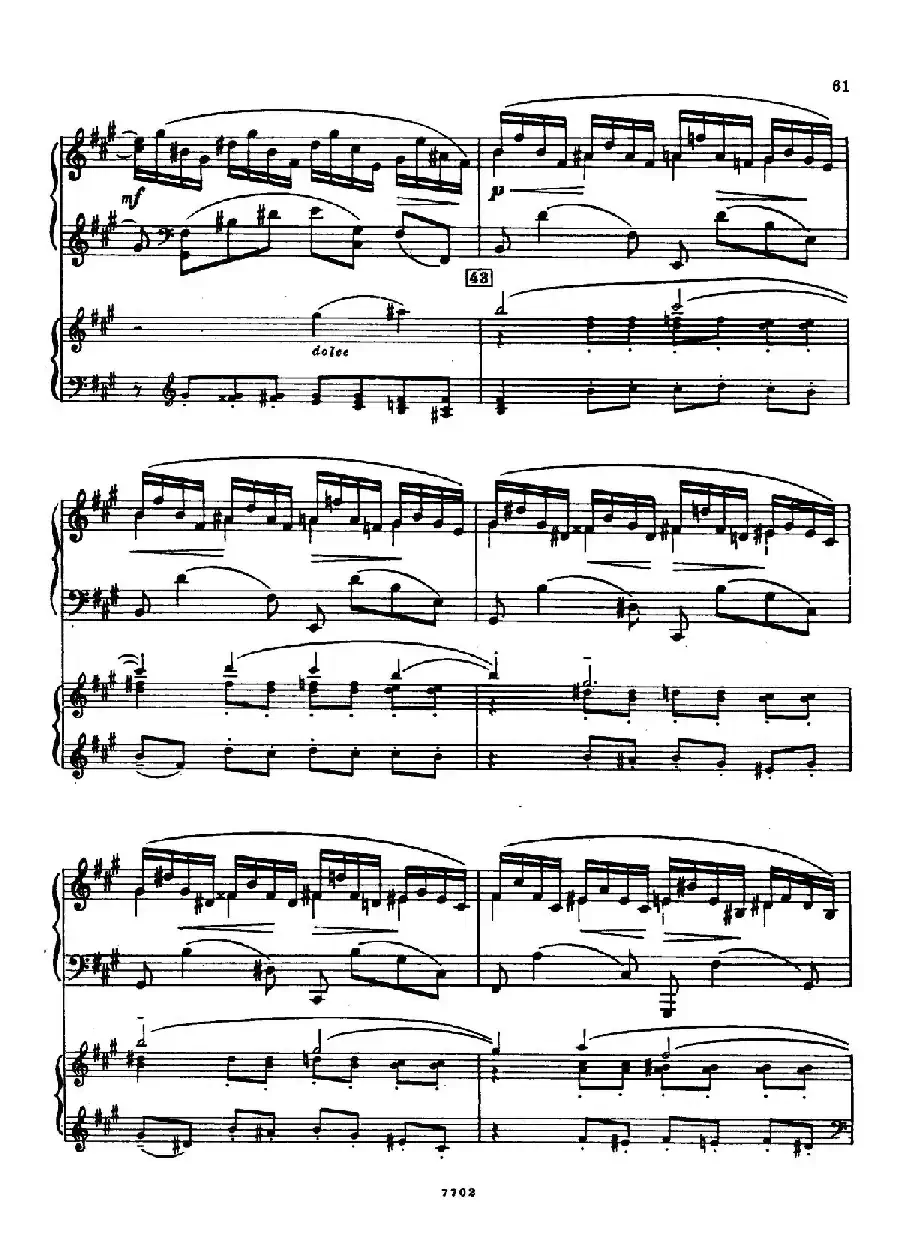 升f小调第一钢琴协奏曲 Op.1(双钢琴版)
