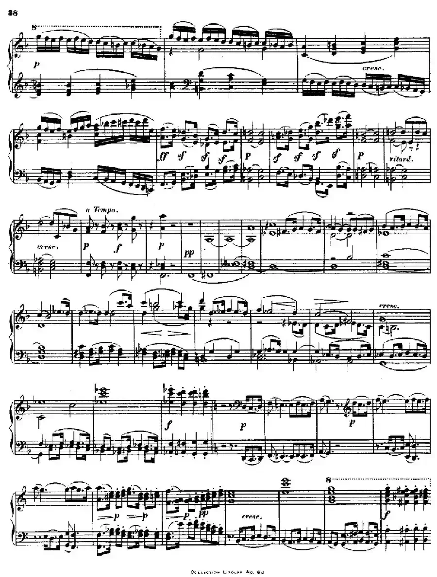 String Quartet No.15 in a Minor Op.132(a小调第十五弦乐四重奏·钢琴独奏版)