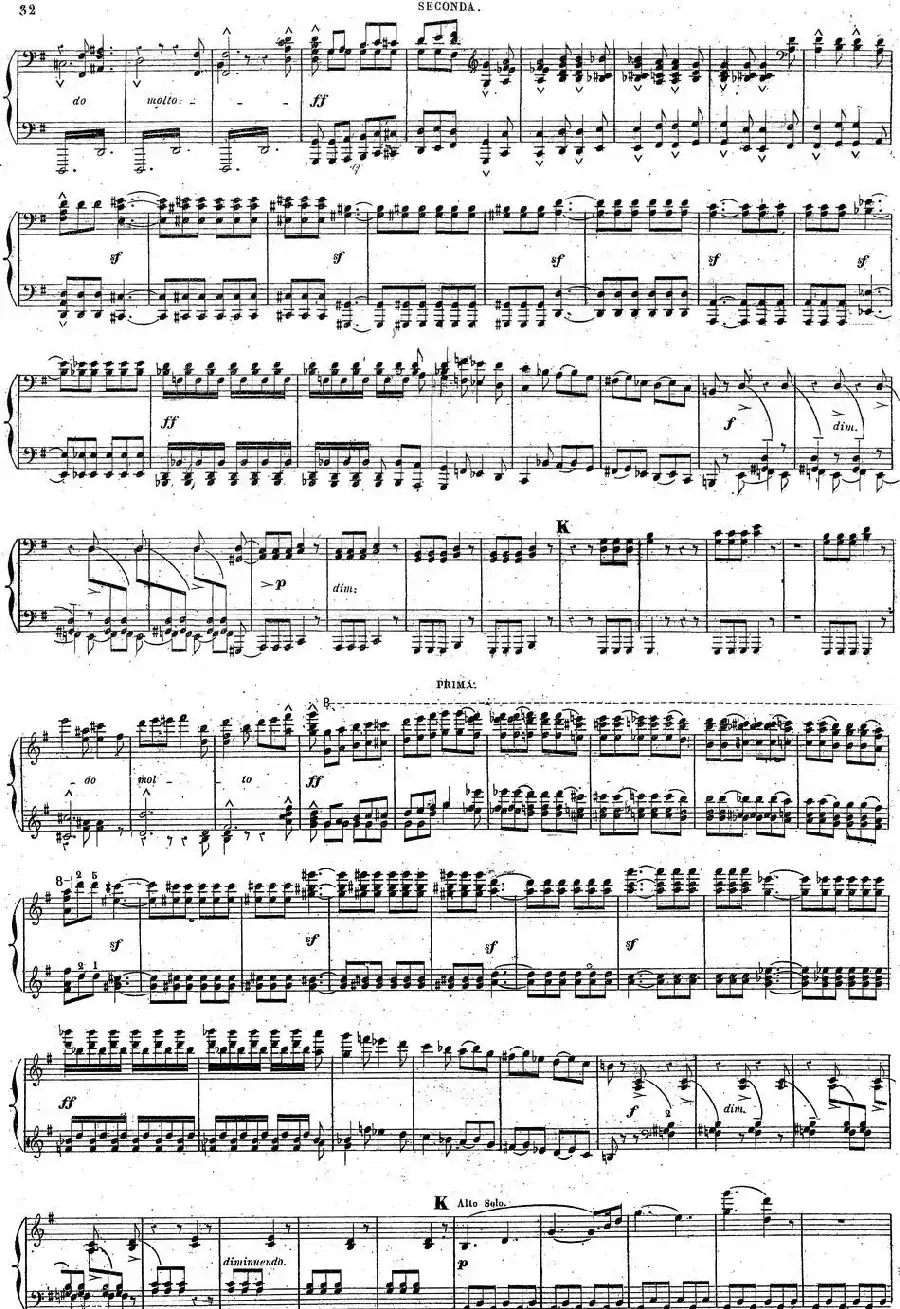Harold en Italie Op.16 - 4 Hands(哈罗尔德在意大利·四手联弹)(P11——20)