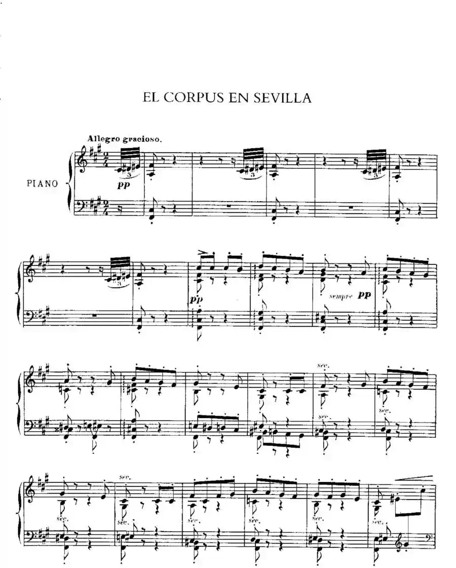 Iberia Suite:EL CORPUS EN SEVILLA(伊贝利亚组曲)