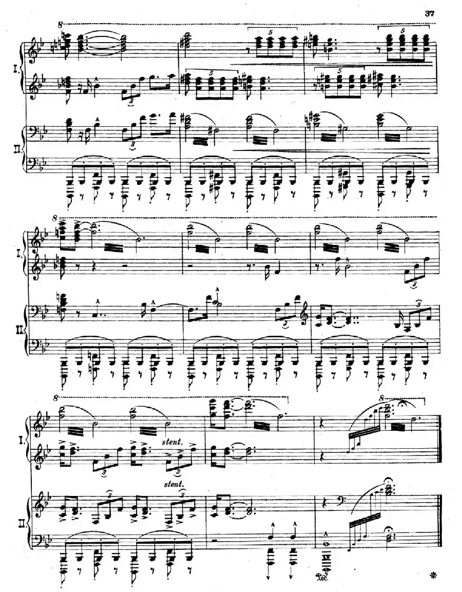 The Pines of Rome(交响诗《罗马的松树》·双钢琴)(第四部分:阿皮亚大道上的松树)