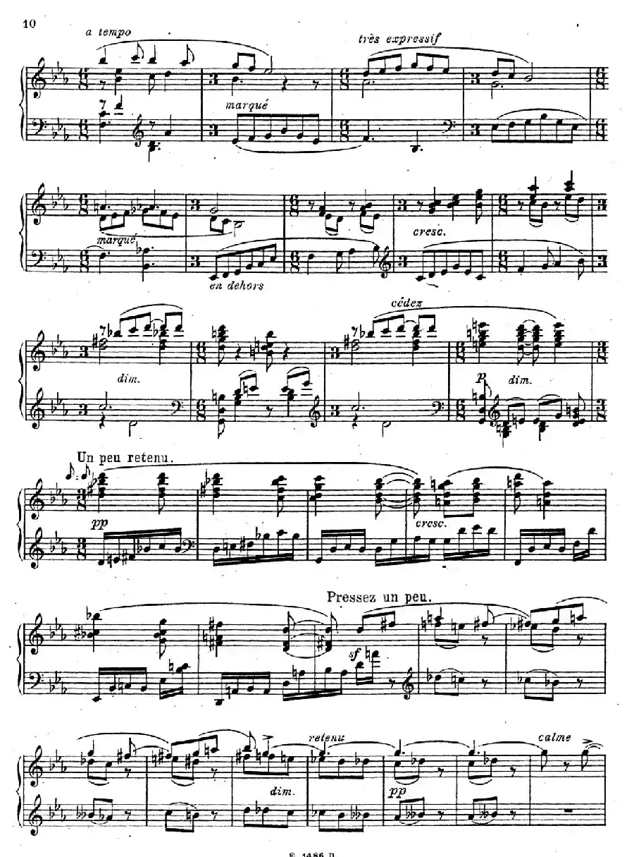 Sonate Romantique Op.3(浪漫奏鸣曲·Ⅰ)