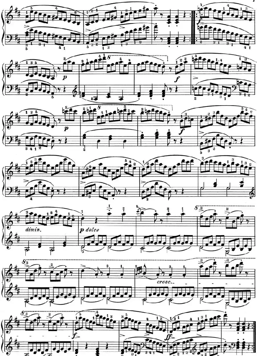 25首车尔尼Op.748练习曲(NO.3)