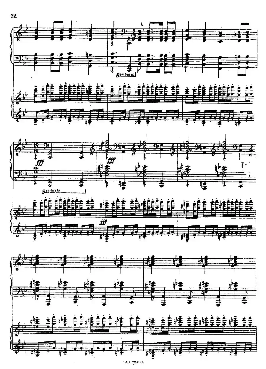 第一双钢琴组曲(Ⅳ)