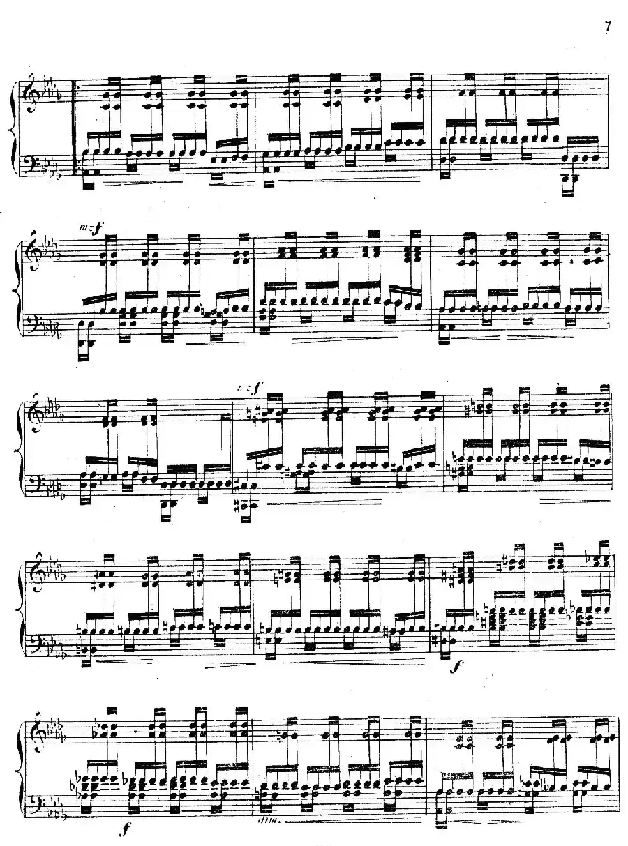 Grande Etude de Concert Tremolo Op.58(音乐会练习曲“震音”)