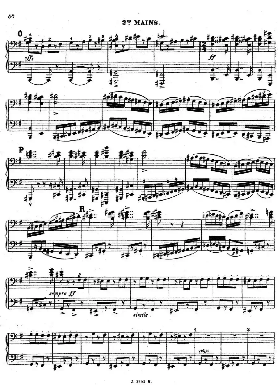 Symphony on a French Mountain Air Op.25(法国山歌交响曲·双钢琴·Ⅲ)