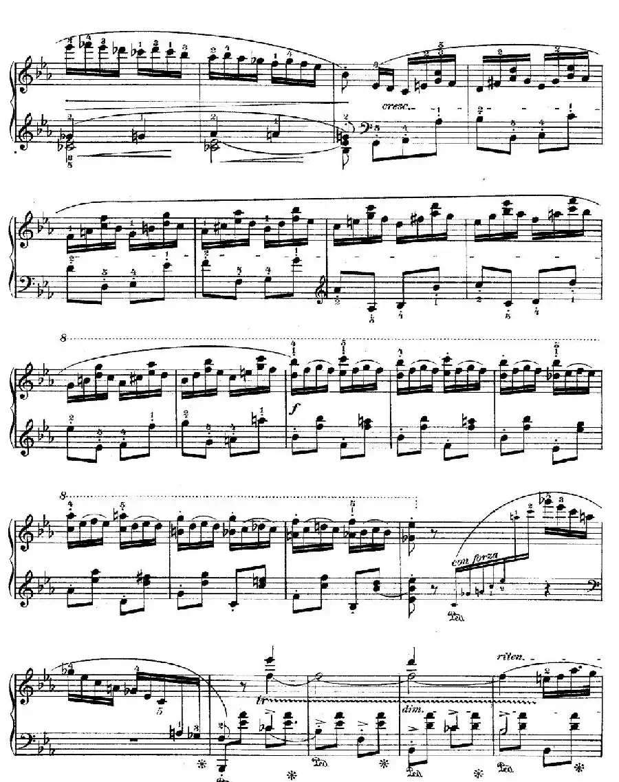 Rondo in E flat Major Op.16(降E大调回旋曲)