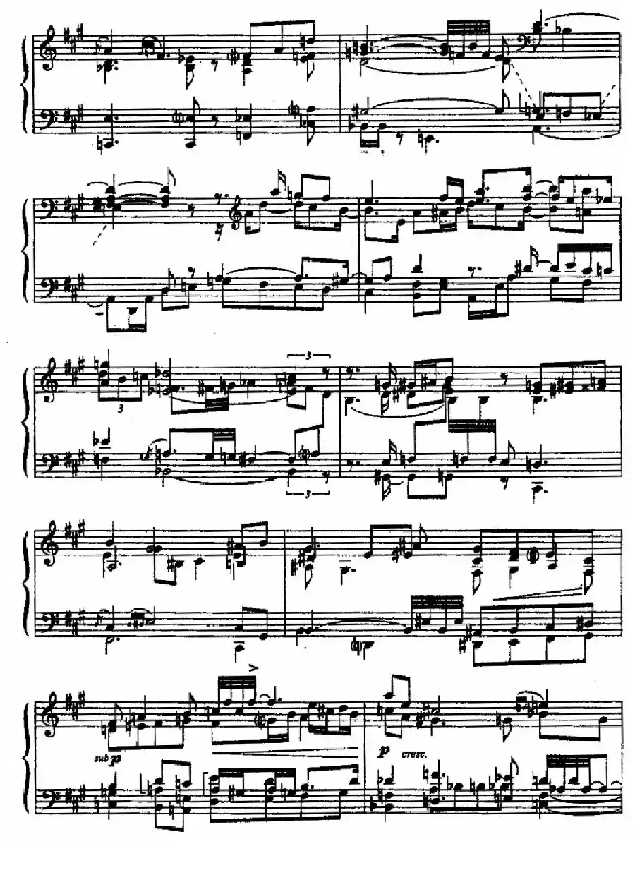 24 Preludes and Fugues Op.82(24首前奏曲与赋格·19)