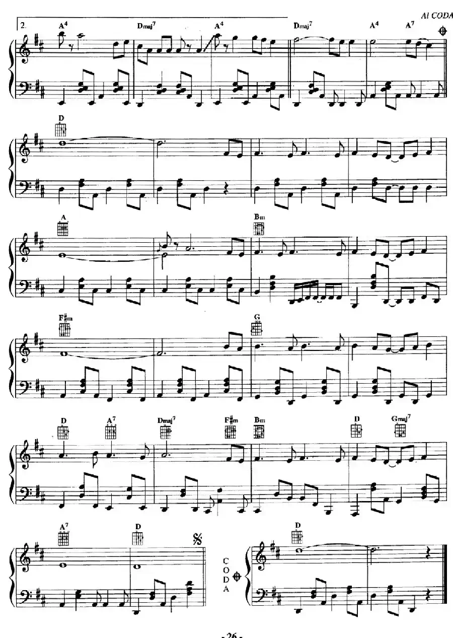 电影配乐大师莫瑞康最佳20首钢琴谱(Best of Ennio Morricone·7)