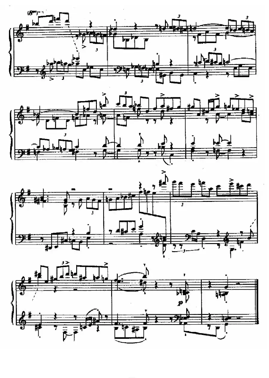 24 Preludes and Fugues Op.82(24首前奏曲与赋格·23)