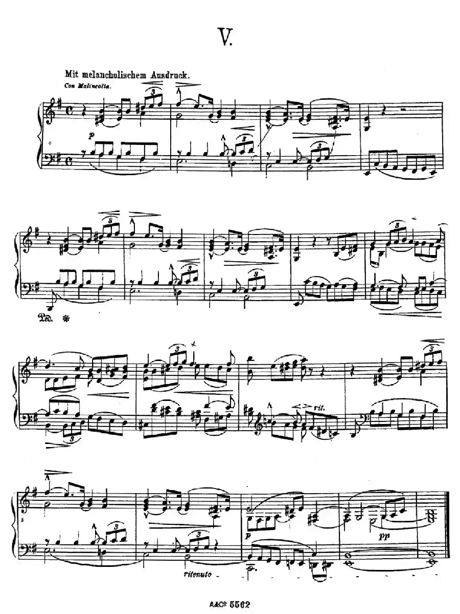 Album Leaf Op.7(纪念册的一页·5)