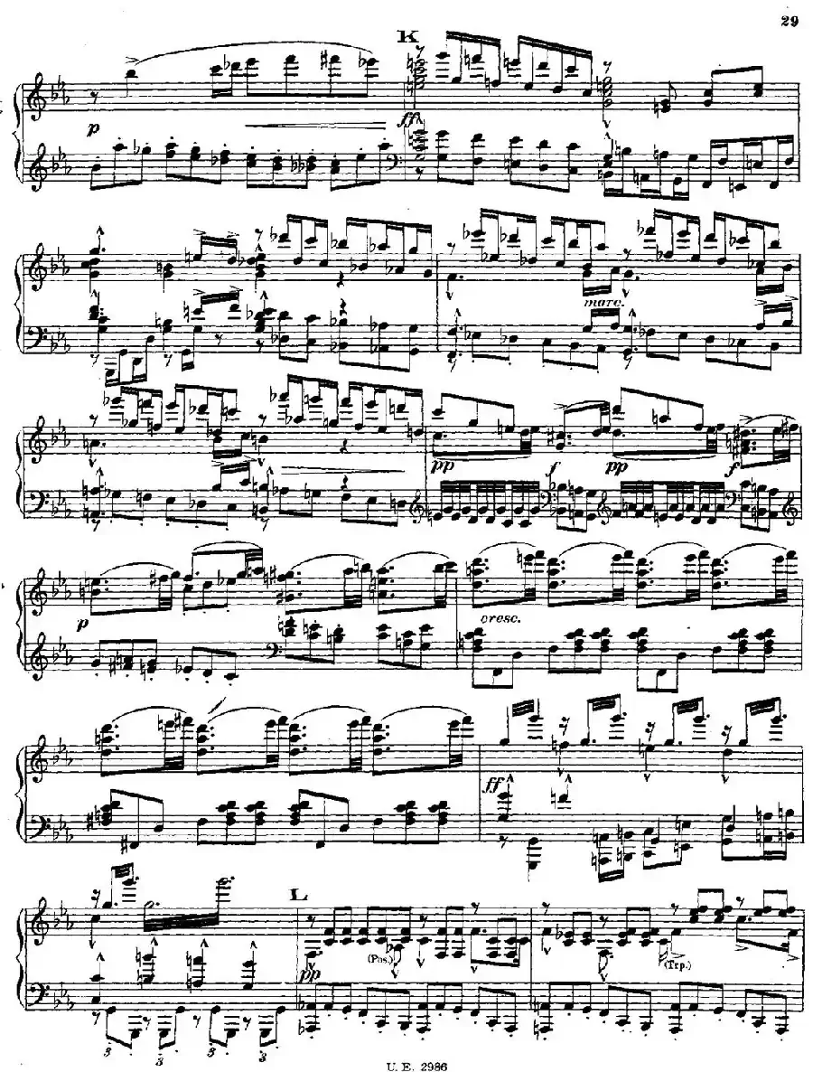 Symphony No.3 in d Minor - Solo Piano(d小调第三交响曲·钢琴独奏版·Ⅱ)