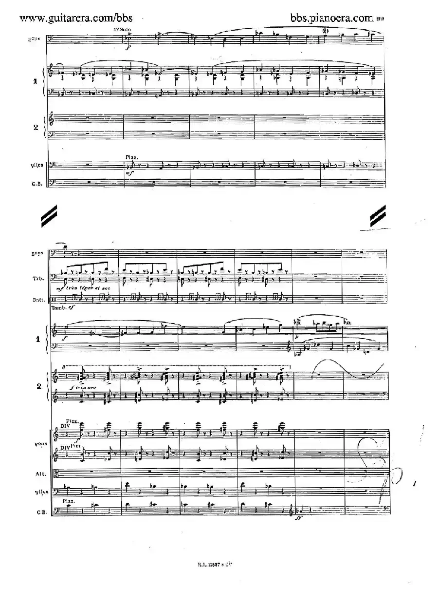 Concerto for 2 Pianos in d Minor(d小调双钢琴协奏曲·总谱)