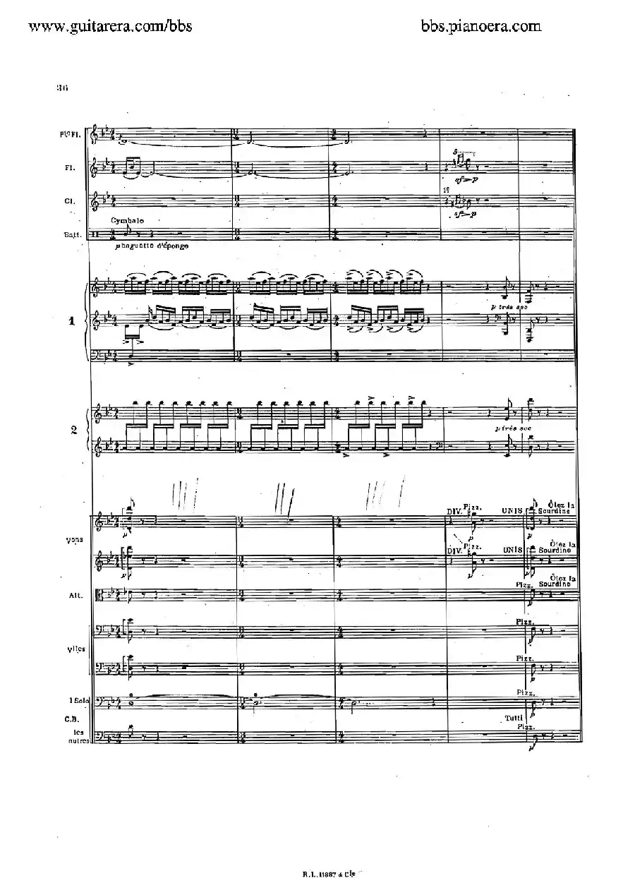Concerto for 2 Pianos in d Minor(d小调双钢琴协奏曲·总谱)