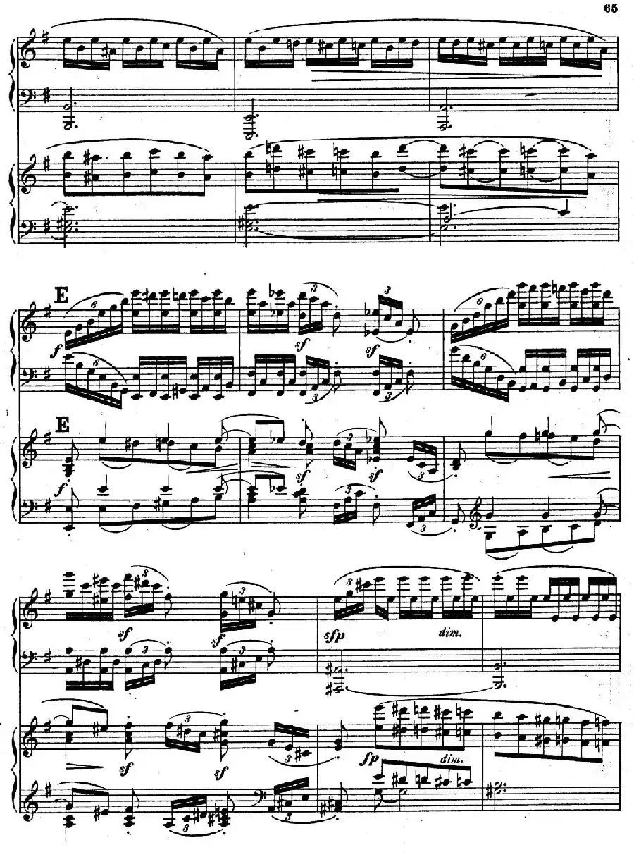 Symphony No.4 in e Minor Op.98(e小调第四交响曲·双钢琴)