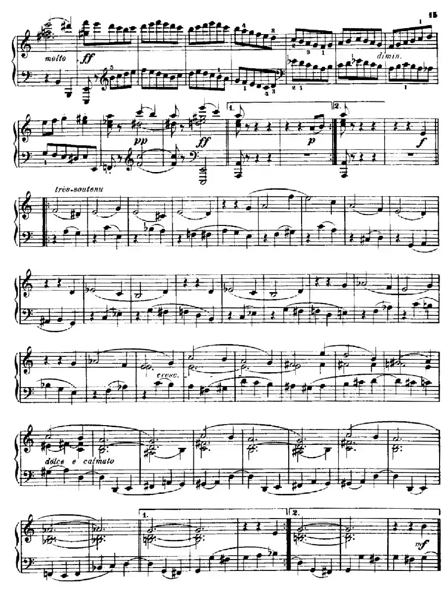 Petite Sonate Dans La Forme Classique Op.9(古典小奏鸣曲)