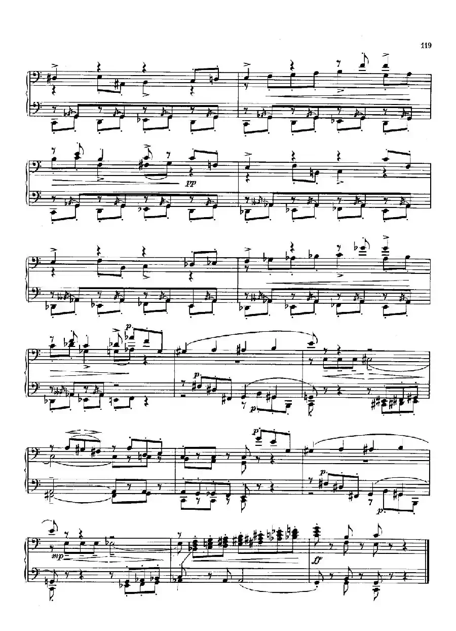 Prokofiev - Ten Pieces Op.12(普罗科菲耶夫-10首小品·9)