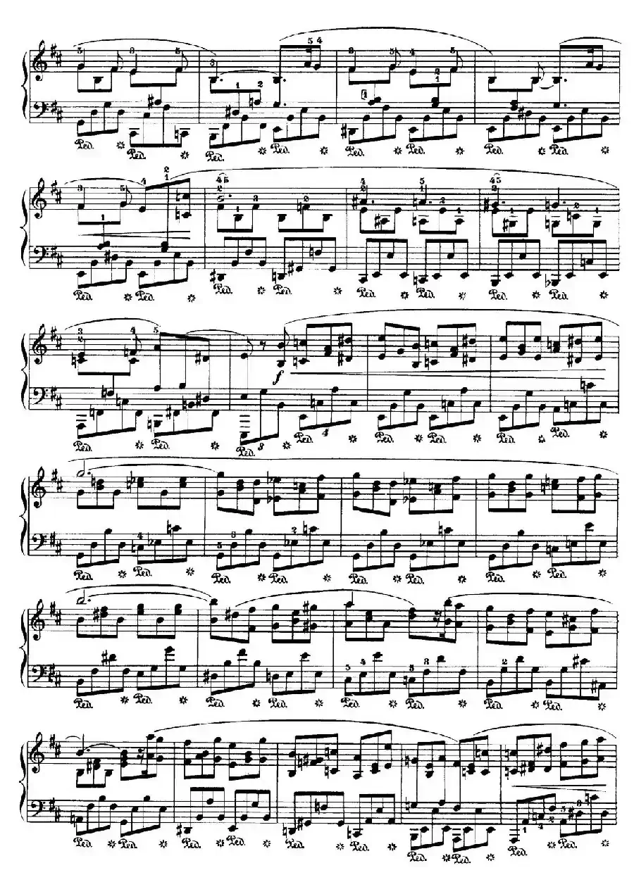 Piano Sonata No.3 in b Minor Op.58(b小调第三钢琴奏鸣曲·第四乐章)