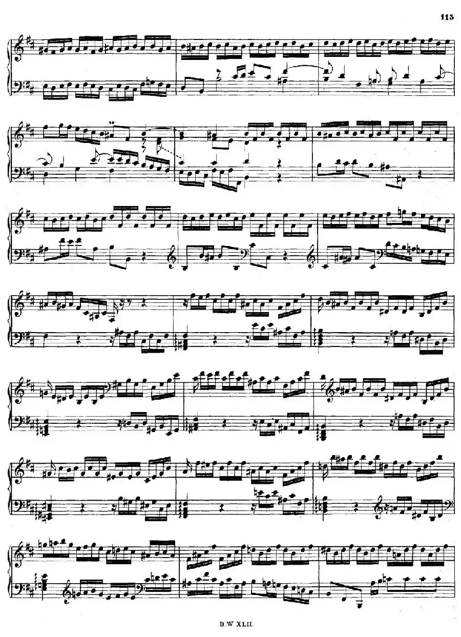 16 Concertos BWV 972-987(十六首为独奏古钢琴而作的协奏曲)(P51——60)