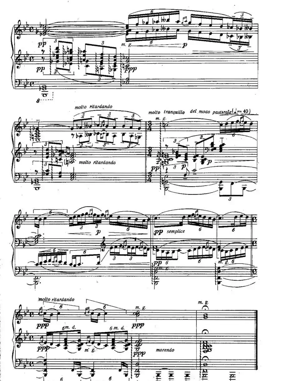 Six Préludes Exotiques Op·17(6首特色前奏曲·5)