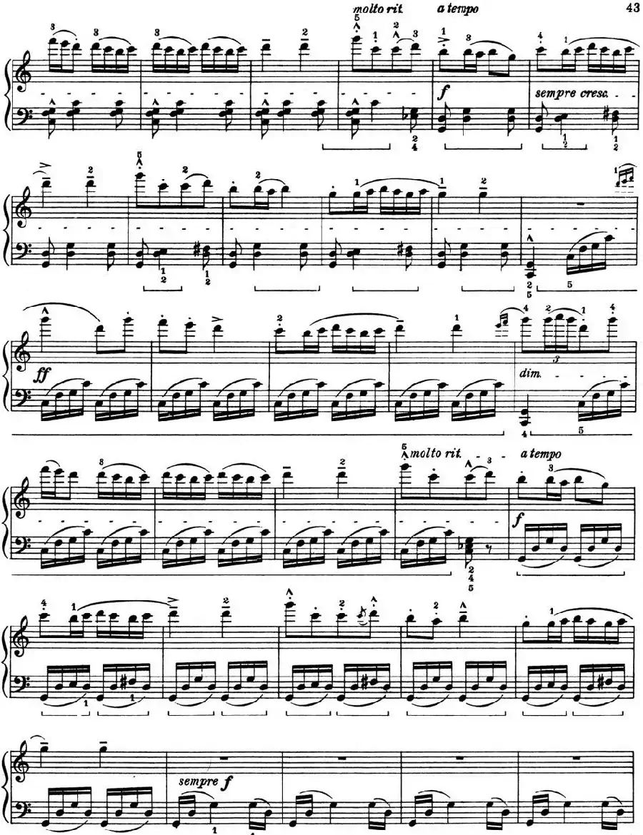 For Children Sz.42(献给孩子们·40)