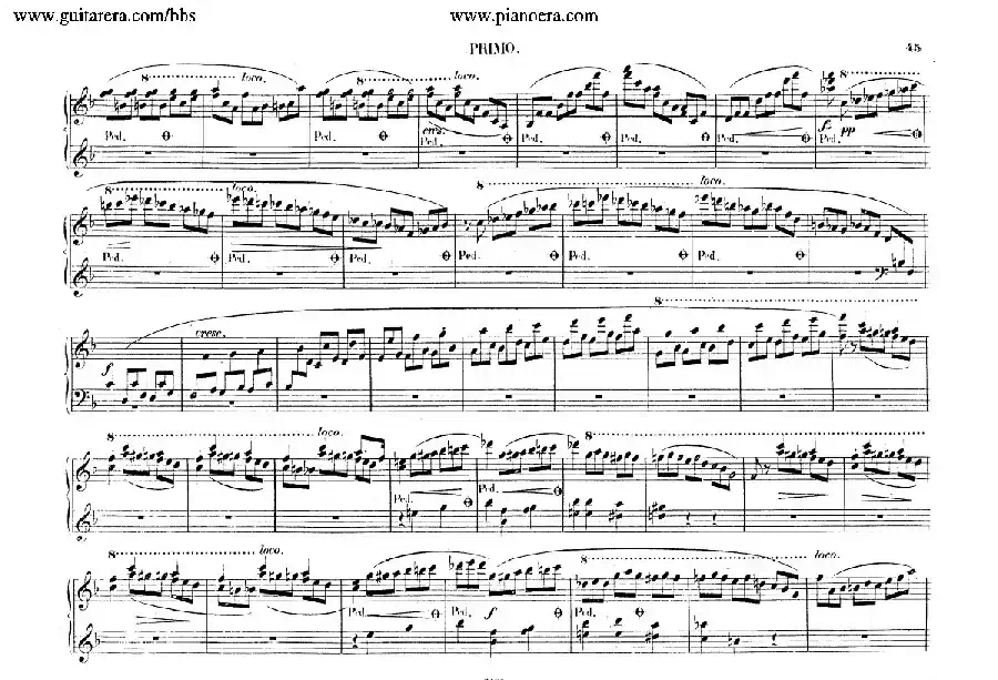 Piano Concerto No.2 in f Minor Op.21(f小调第二钢琴协奏曲·四手联弹版)