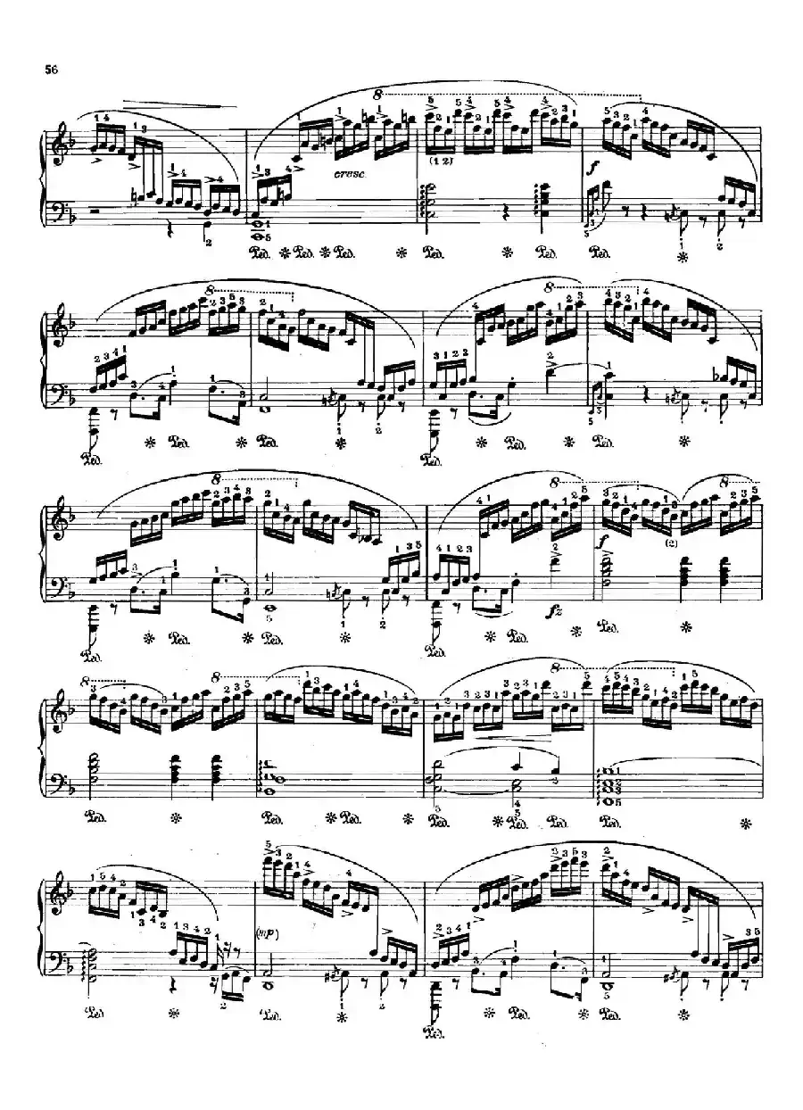 12 Etudes Op.10 柯尔托教学版(12首练习曲·8)