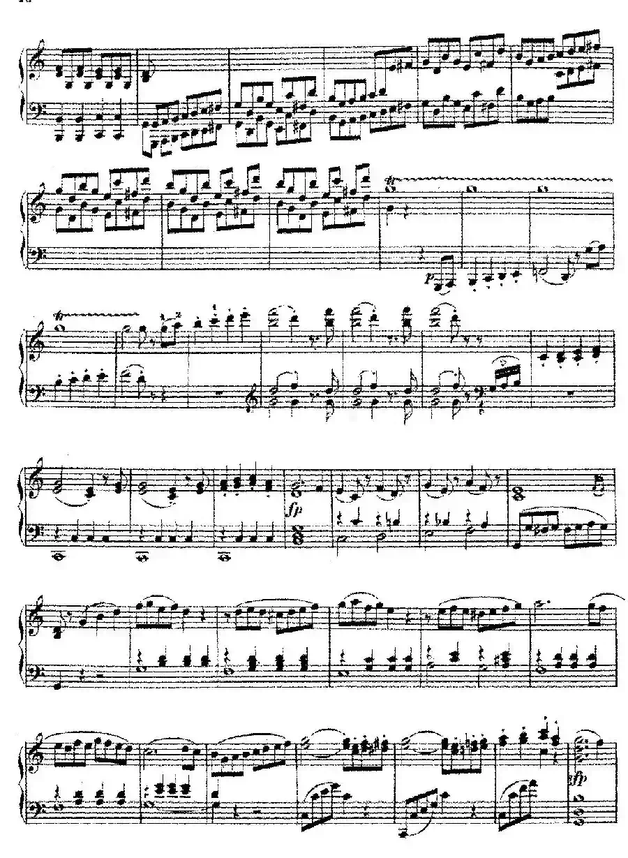 Piano Sonata No.4 in C Major Op.38(C大调第四钢琴奏鸣曲)